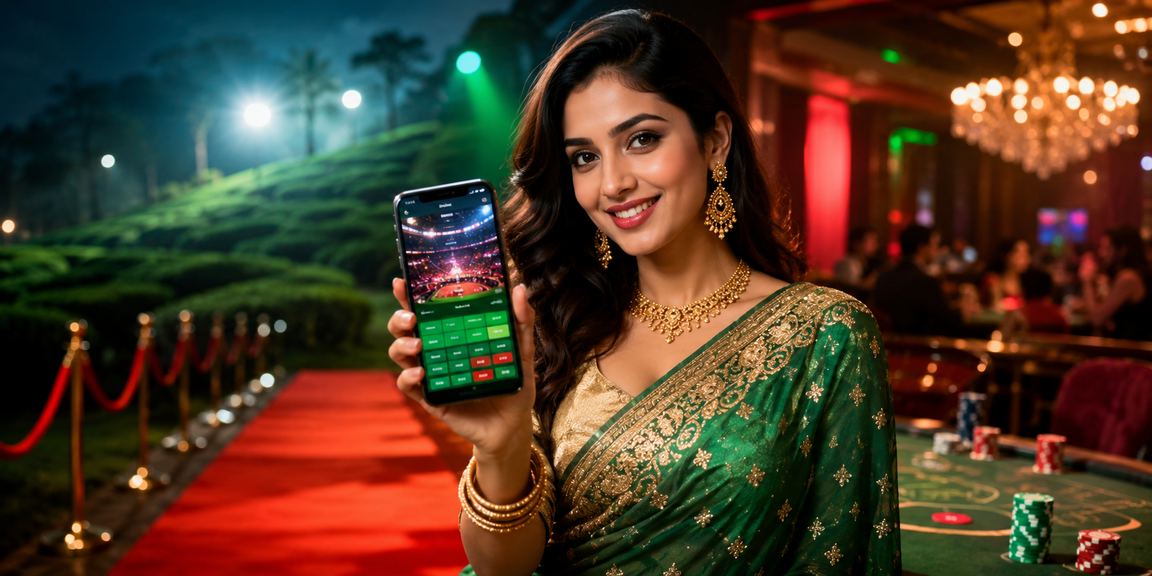 সিলেটে মোবাইলে ক্যাসিনো গেম খেলছেন বাংলাদেশি ব্যবহারকারী লাল সবুজ পরিবেশে